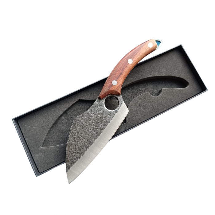 Cutit-satar, Japonez, GospodarMag, Forjat Manual, full tang 28 cm [4]