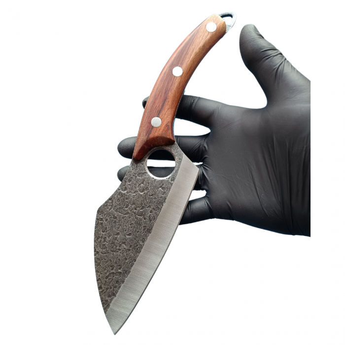 Cutit-satar, Japonez, GospodarMag, Forjat Manual, full tang 28 cm [6]