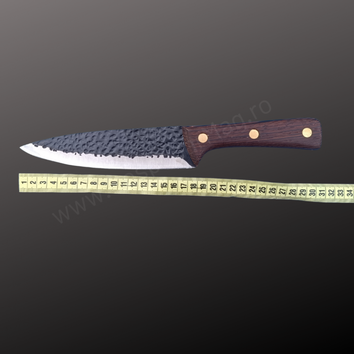 Set 4 Piese - 3 Cutite Profesionale Forjate + 1 Cutit-Satar Japonez GospodarMag [4]