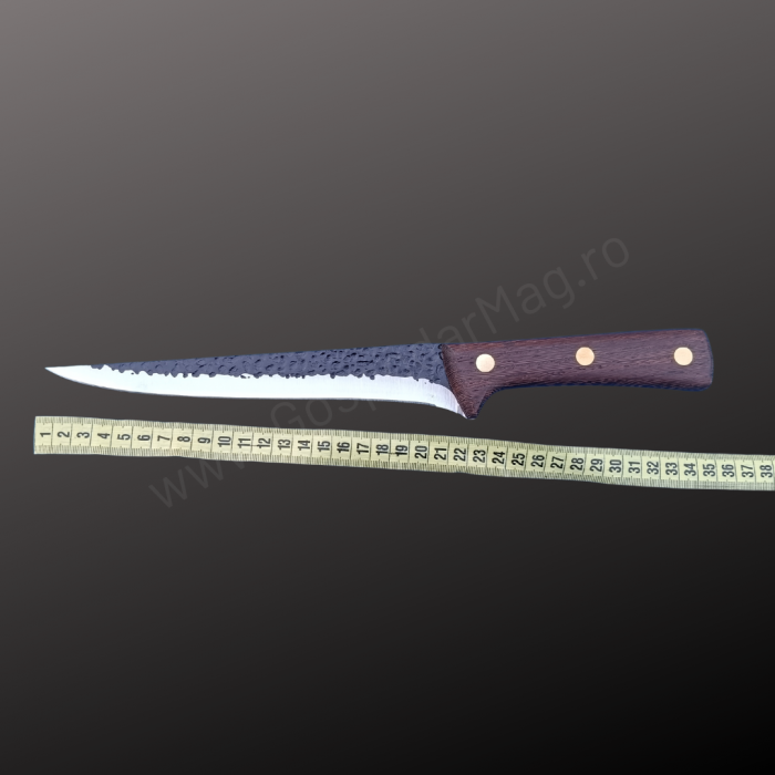 Set 4 Piese - 3 Cutite Profesionale Forjate + 1 Cutit-Satar Japonez GospodarMag [6]