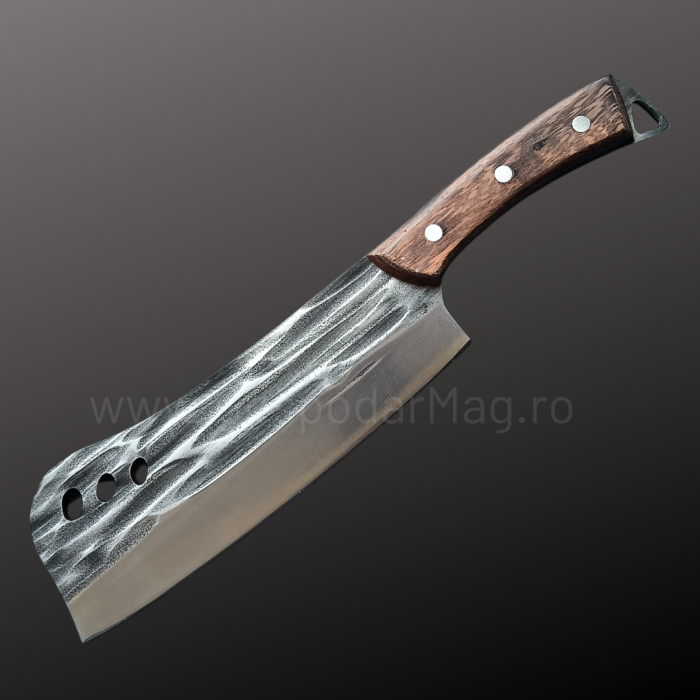 Set 4 Piese - 3 Cutite Profesionale Forjate + 1 Satar Forjat Gospodar Mag [2]