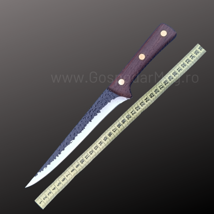 Set 4 Piese - 3 Cutite Profesionale Forjate + 1 Satar Forjat Gospodar Mag [7]