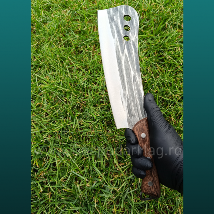 Set 4 Piese - 3 Cutite Profesionale Forjate + 1 Satar Forjat Gospodar Mag [3]