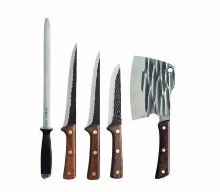 Set Cutite 5 Piese din Fier Forjat GospodarMag [1]