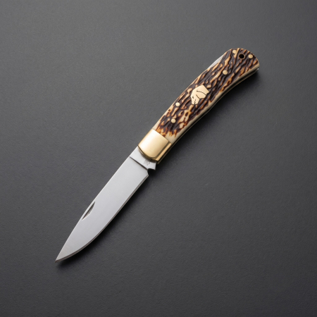 Set Cadou: Briceag Tradițional Cerb Carpatin + Briceag EDC, Imitație Corn de Cerb (CBSET-4) [3]