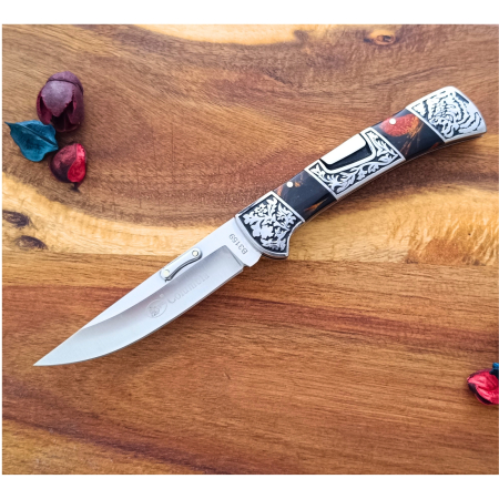 Briceag Columbia Premium 440C, Solid, Lamă 10cm [4]