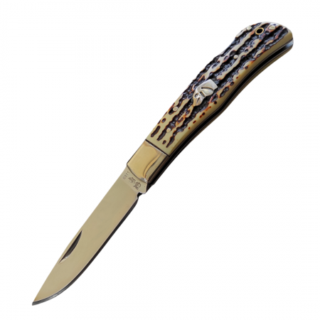 Briceag compact cu maner imitatie corn de cerb [1]
