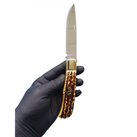 Briceag compact cu maner imitatie corn de cerb [4]