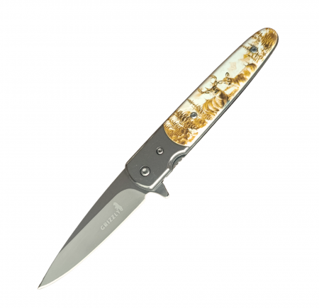 Briceag Manual Grizzly Otel Inoxidabil Lama 8,5cm GospodarMag [2]