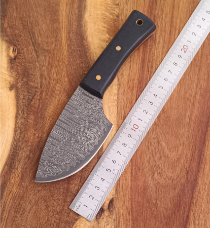 Cuțit de Vânătoare și Jupuit - Design Damasc Durabil și Ascuțit [3]