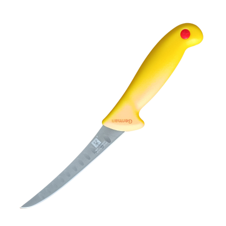 Bucatarie si Macelarie - Cuțit Măcelărie cu Alveole pentru Dezosat - Lamă 15 cm