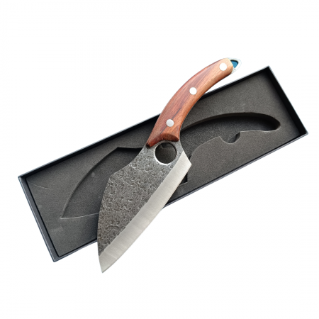 Cutit-satar, Japonez, GospodarMag, Forjat Manual, full tang 28 cm [3]