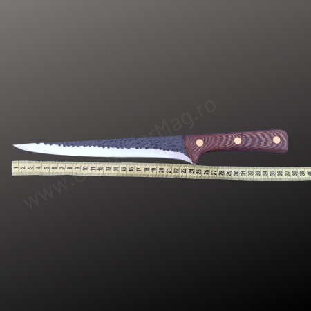 Set 4 Piese - 3 Cutite Profesionale Forjate + 1 Cutit-Satar Japonez GospodarMag [6]