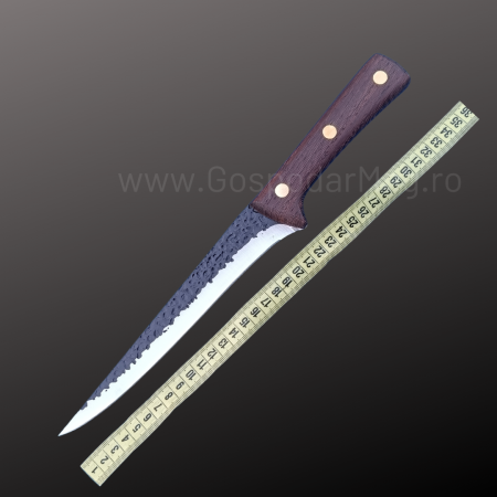 Set 4 Piese - 3 Cutite Profesionale Forjate + 1 Satar Forjat Gospodar Mag [6]