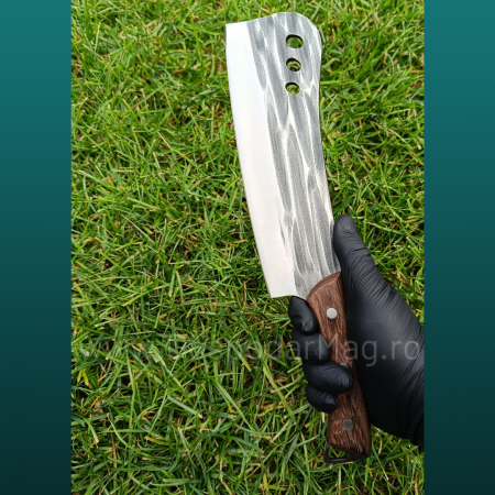 Set 4 Piese - 3 Cutite Profesionale Forjate + 1 Satar Forjat Gospodar Mag [2]