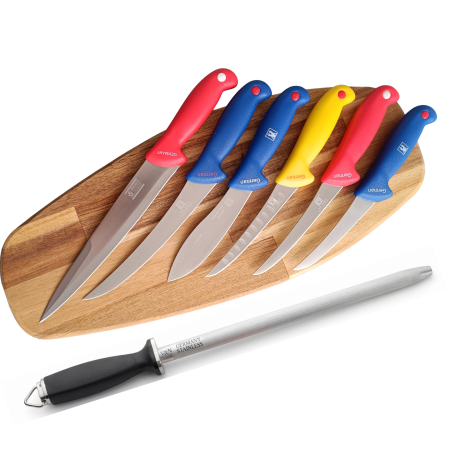Bucatarie si Macelarie - Set 7 Cuțite Măcelărie Profesionale Premium
