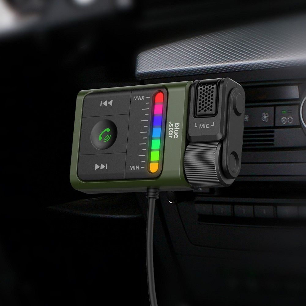 Transmițător Bluetooth 2-în-1 BLUE STAR Equalizer BT64 [5]