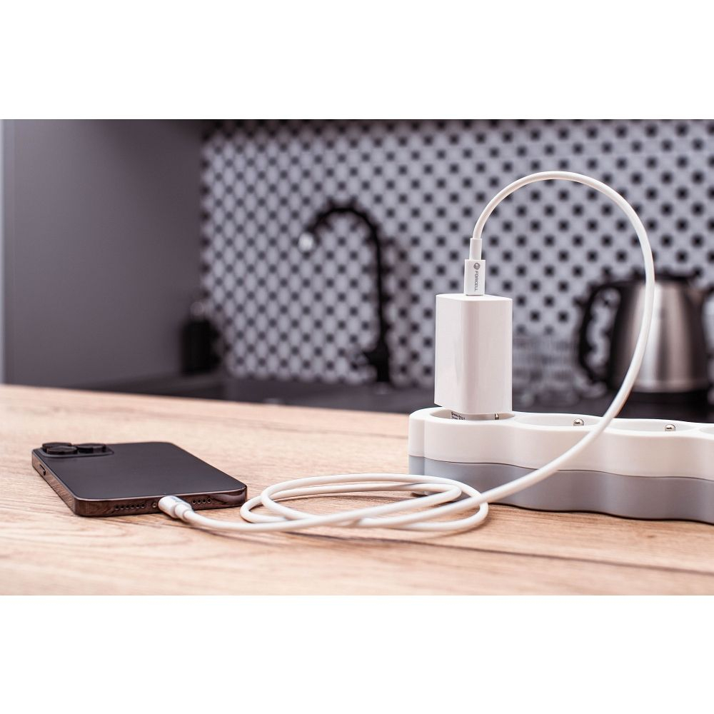 Cablu Forcell C339 USB-C la USB-C 5A 100W 2m - Încărcare rapidă [4]