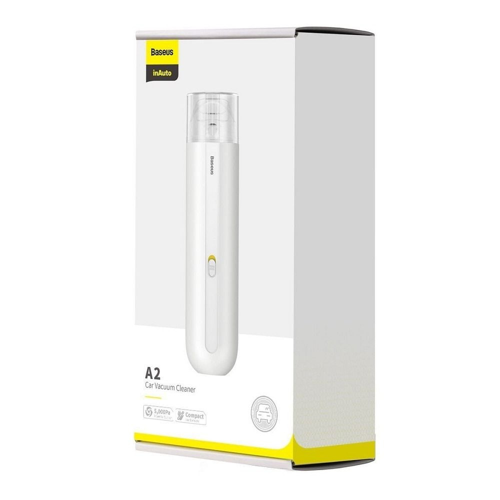 Aspirator auto fara fir Baseus A2 5.000 Pa, Alb [5]