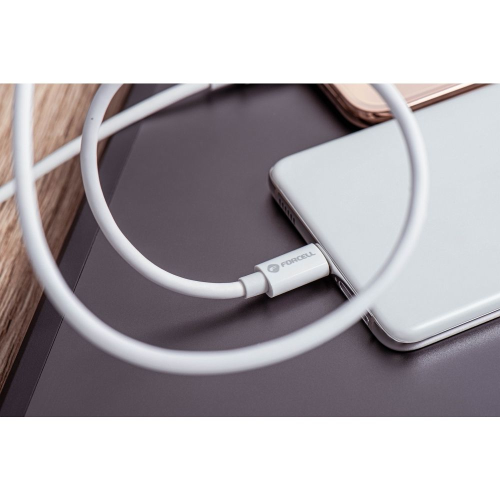Cablu Forcell C339 USB-C la USB-C 5A 100W 2m - Încărcare rapidă [5]