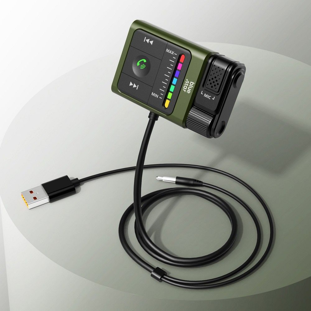 Transmițător Bluetooth 2-în-1 BLUE STAR Equalizer BT64 [4]