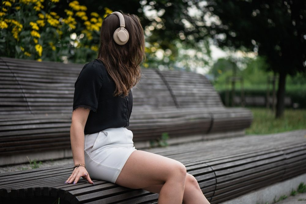 Căști Forcell F-AUDIO cu ANC Bluetooth - Roz [8]
