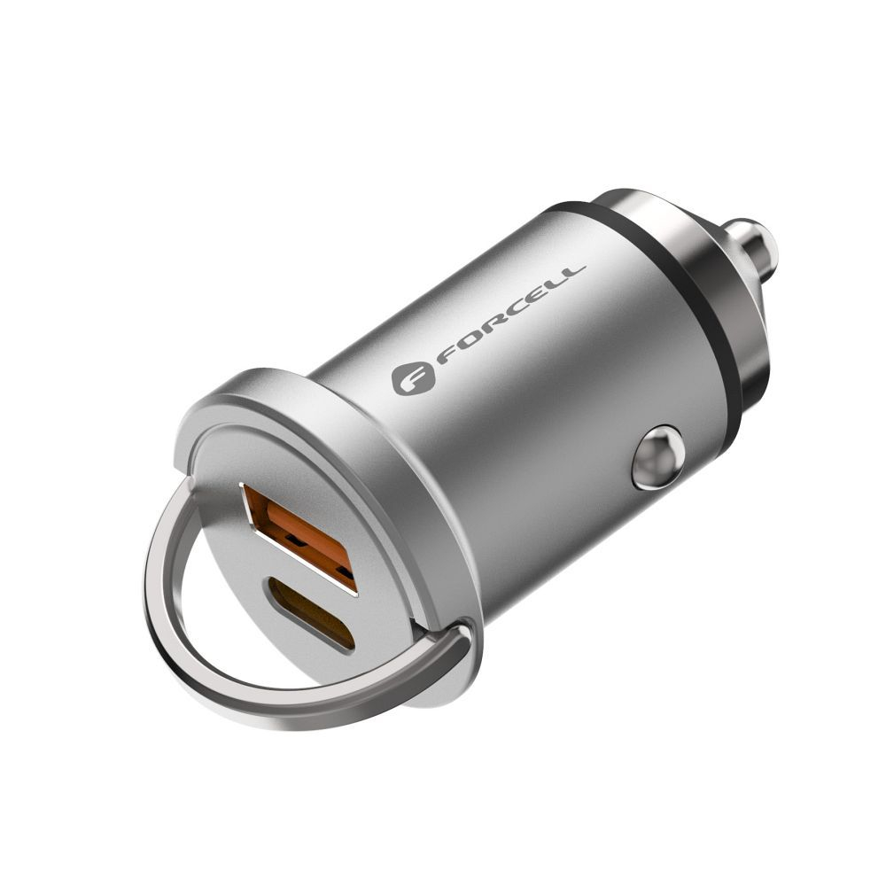 Încărcător auto Forcell F-Energy Mini USB-A & USB-C 30W [2]