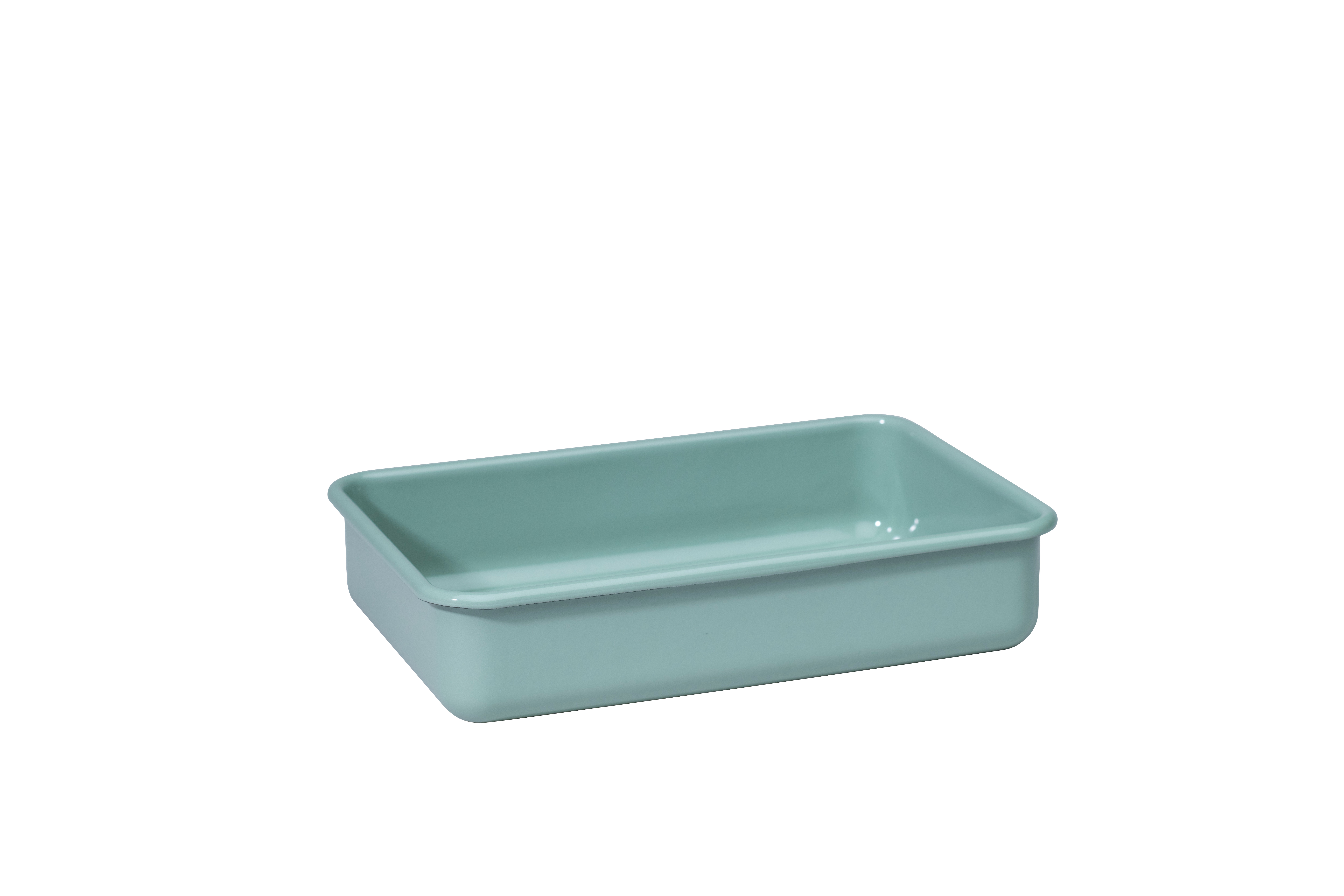 Recipient depozitare Riess fara capac 23x15x5cm verde salvie [1]