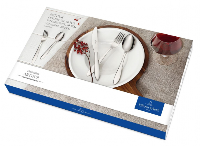 Set Tacamuri, 30 piese, Villeroy & Boch, Colectia Arthur, aspect lustruit [3]