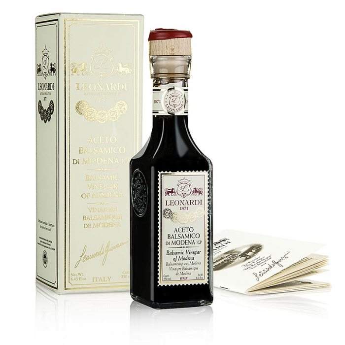 Aceto Balsamico di Modena IGP/IGP, Francobollo, 10 ani, Leonardi, 250 ml [2]