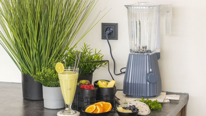 Alessi Blender Plissé Gri [2]