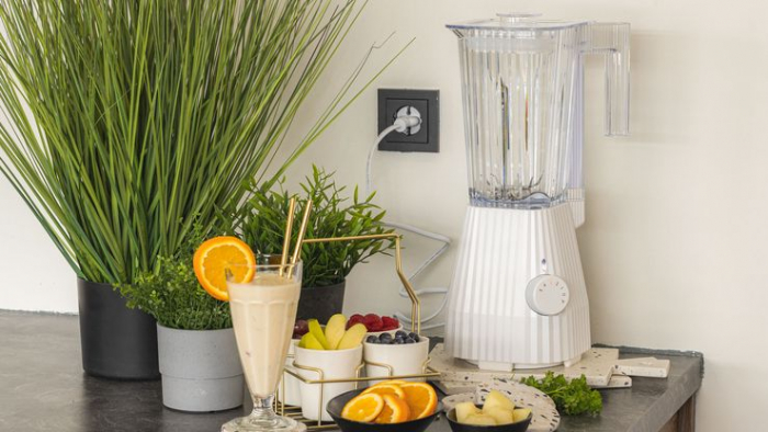 Alessi Blender Plissé Alb [2]