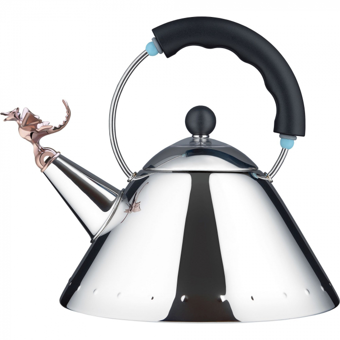 Alessi ceainic fluierator Tea Rex Black - 2 L [3]