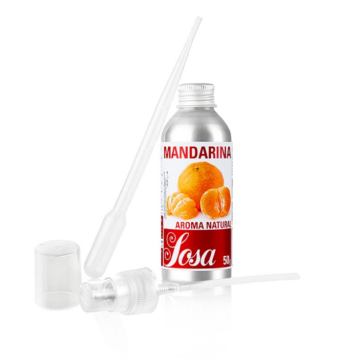Aroma naturala de mandarine, lichida, Sosa, 50 g [1]
