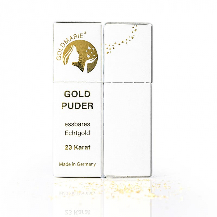 Aur - agitator de fulgi de aur „Goldmarie”, 23 carate, aproximativ 0,5-1 mm², 0,1 g [2]