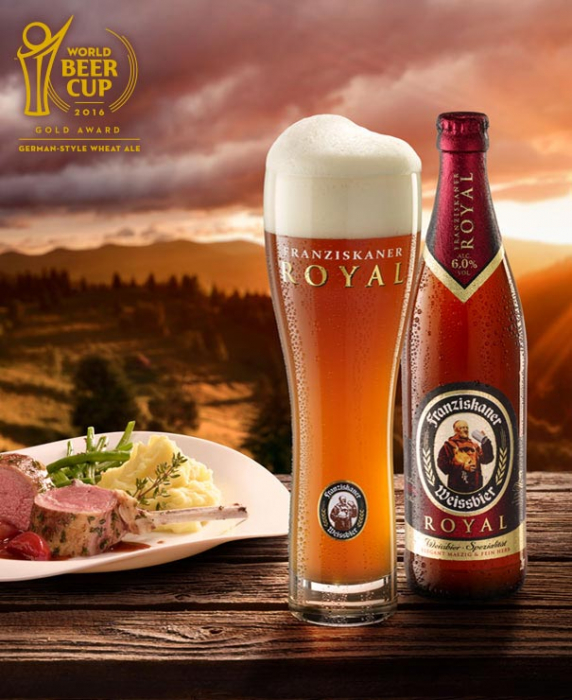 Bere Weissbier Royal, Franziskaner, 500ml [2]