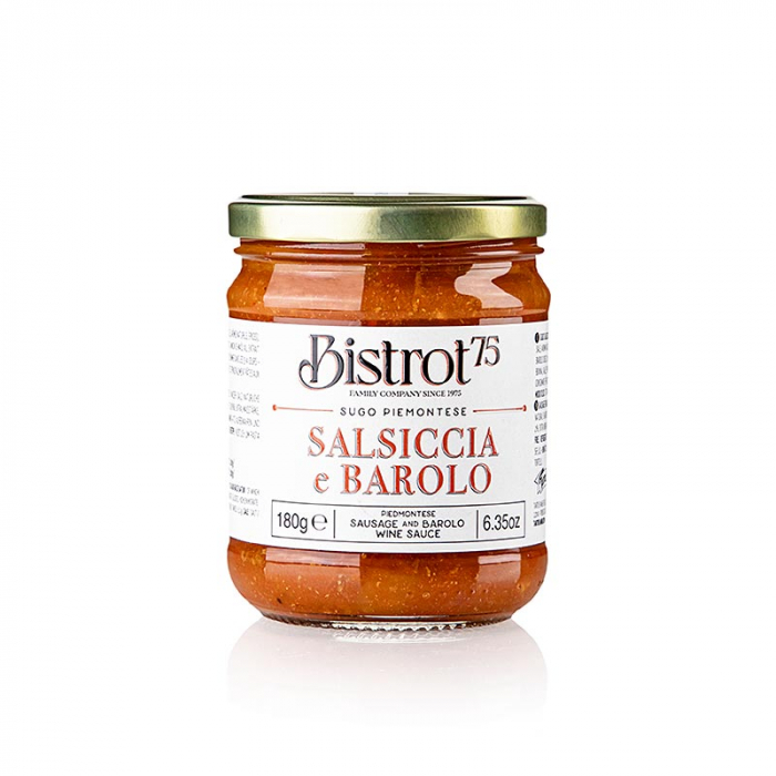 Bistro 75 Sugo Salsiccia e Barolo - Sos cu carnati si vin, 180 g [1]