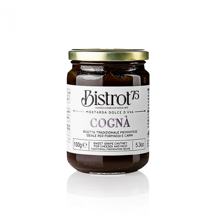 Bistro 75 Cognà - Chutney de must din struguri dulci, 150 g [1]