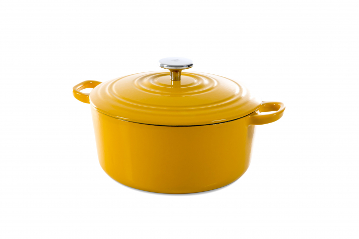 BK Dutch Oven Bourgogne Sunny Yellow Ø 28 cm [1]