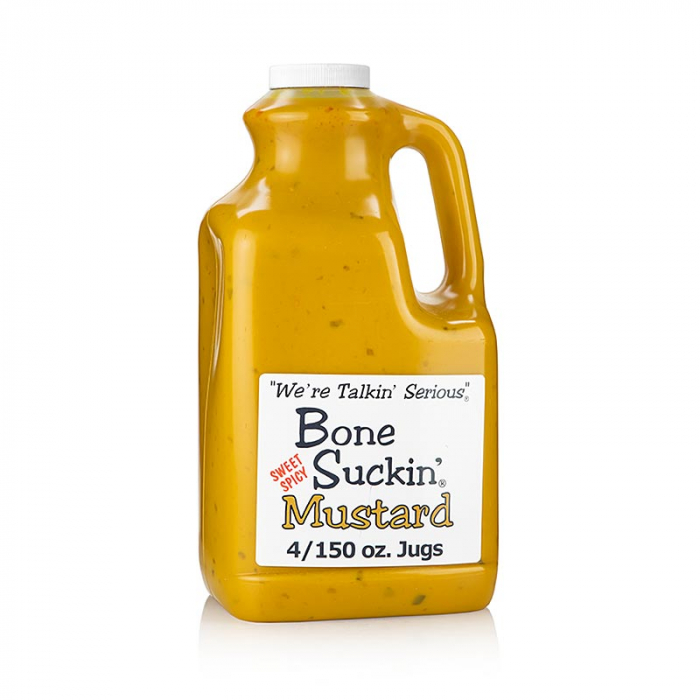 Bone Suckin', mustar pentru BBQ dulce picant, Ford's Food, 3,78 L [1]