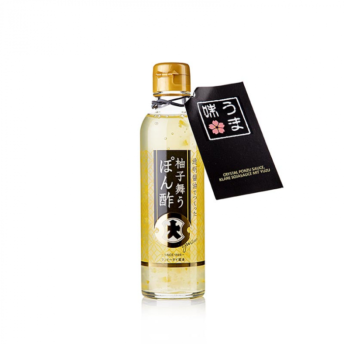 Sos Crystal Ponzu, sos de soia limpede cu yuzu, Fundodai, Japonia, 200 ml [2]