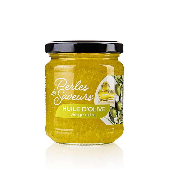 Perles D'Huile, "Caviar" cu ulei de masline extravirgin, Perle de ulei de masline extravirgin (sferice), 180 g [1]