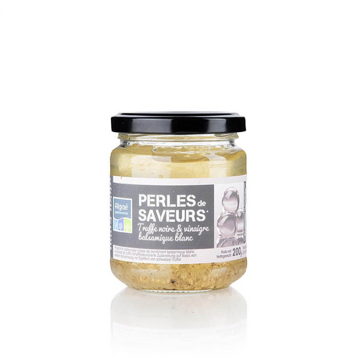 Caviar condimentat otet balsamic alb si trufe, marime perle 5mm - 200gr [1]