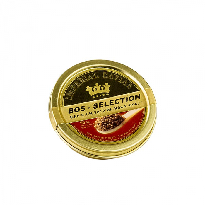 Caviar de sturion siberian (Acipenser baerii), 50 g [2]