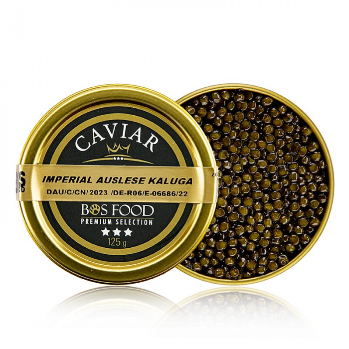Caviar selectie imperiala Kaluga (Huso dauricus), 125 g [1]