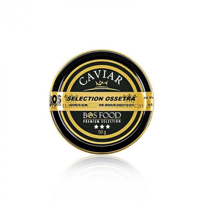 Selecție de caviar - Ossetra / Osietra (güldenstaedtii) CAVIAR PLAT (oK), 50 g [2]