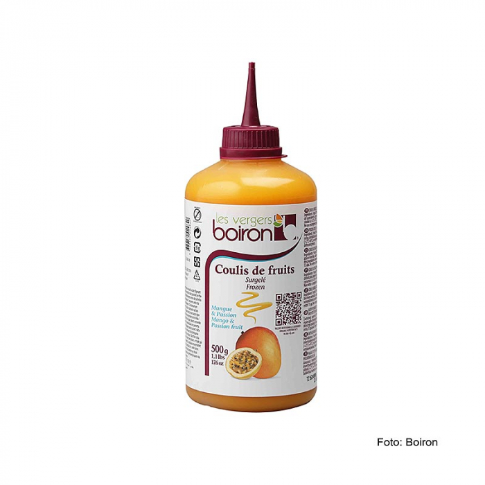 Coulis / Sos - fructe exotice, 13% zahăr, sticlă de stoarcere, TK, 500 g [1]