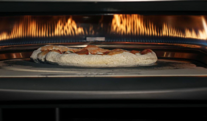 Cuptor pizza pe gaz, 1 arzator, grafit, 1 bucata [3]