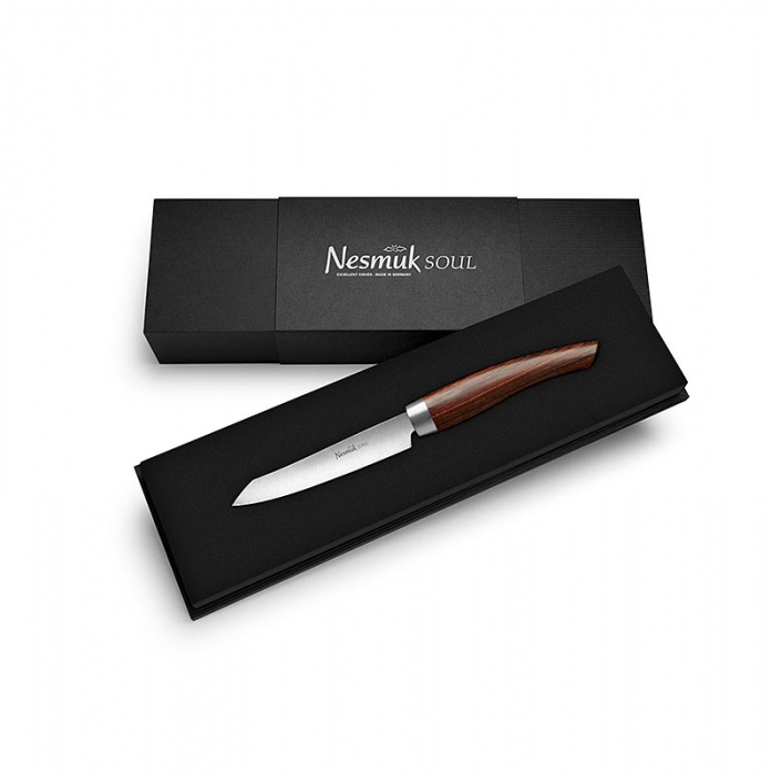 Cutit de birou Nesmuk Soul - 90 mm, manson din otel inoxidabil, maner Cocobolo, 1 buc [2]