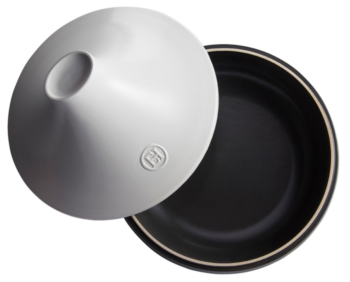 Emile Henry Tagine Delight Negru Alb ⌀ 33,5 cm [5]